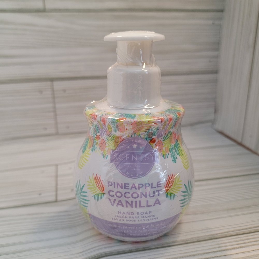 Scentsy Hand Soap in Pineapple Coconut Vanilla
